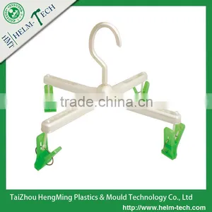 Folding Plastic Pants Hanger --Z3098 thumbnail-1