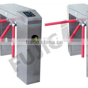 Auto Turnstile Security System Access Control Durable Bi-directional Vertical Tripod Turnstile thumbnail-1