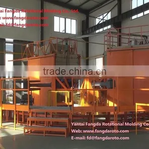 FD3-5600 Rotational Molding Machine, Rotomolding Machine, Carousel Rotomolding Machine thumbnail-1