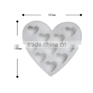 OEM Available Romantic Love Heart Shape Custom Ice Cube Tray thumbnail-4