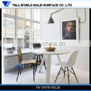 Grey Dining Room Furniture 8 Seats Acrylic Dining Table Chairs thumbnail-6