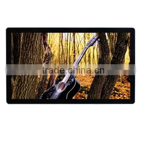 47" Rounded Infrared Touch Screen Wall Hanging Android LCD Advertising Player thumbnail-1