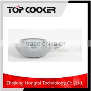Forged Aluminum Marble Korean King Wok Burner With Lid thumbnail-2