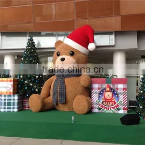 Artificial Foam Large Bear for Christmas Decoration thumbnail-3