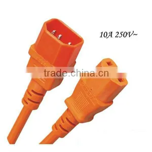 AC Power Cord Connector Male to Male Power Cord IEC Standard thumbnail-2