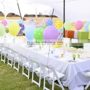 Banquet and Event Party White Resin Chair thumbnail-5