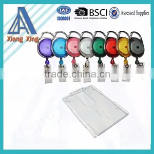 ABS Material Promotional Gifts Custom id Badge Holder Pull Reel thumbnail-5