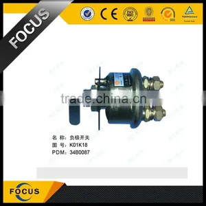 LIUGONG Wheel Loader Spare Parts Negative Battery Switch 34B0087 thumbnail-1