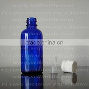 100ml Blue Essential Oil Bottle , Glass Bottle, Cosmetic Bottle thumbnail-1