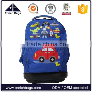 Enrich Hot Selling Trolley Backpack,newest Schoolo Trolley Backpack With Wheels thumbnail-1