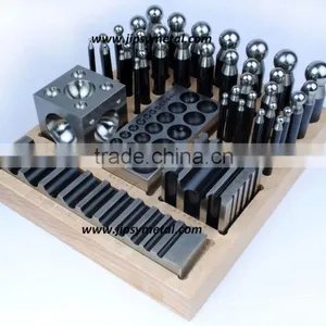 Dapping Block Punch Set for Jewellary Making Tools thumbnail-1