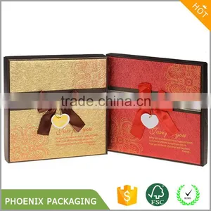 Gift Box With Ribbon Closure for Chocolate thumbnail-1