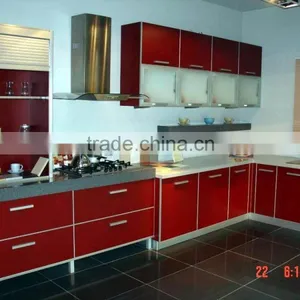 2015 Hot Sales Melamine Board Kitchen Cabinet thumbnail-2