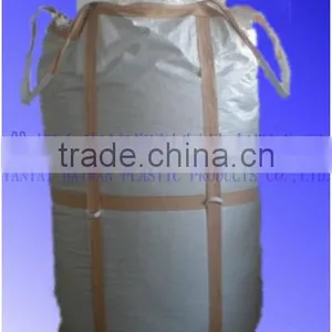Flat Bottomed and Customizable Container Bags/type-C Bulk Bags /tubular Fabric pp Jumbo Bags for Cement thumbnail-1