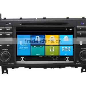 High Quality of 7inch Car Dvd Gps Player for Mercedes-Benz W203 2004-2007 With WINCE A8 System 3G WiFi OBDII DVR Function thumbnail-4