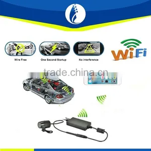 IOS, Android System With WIFI Device Car Dvr Rearview Reserving Camera thumbnail-1
