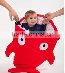 Plush Shark Animal Shape Baby Sleeping Bag,Cotton Baby Sleeping Bag Wholesale,Baby Sleeping Bag Cotton thumbnail-2