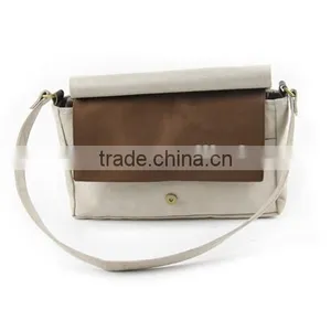 Briefcase Messenger Bag With Embroidery thumbnail-4