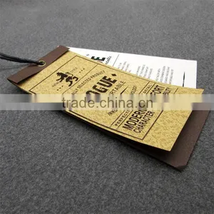 Classical Hotstamping Foil Paper Tag thumbnail-3