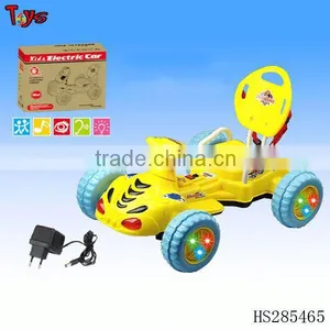 B/O Steering Wheels Electric Battery Operated Toy Car With Light/music/charger+battery thumbnail-1