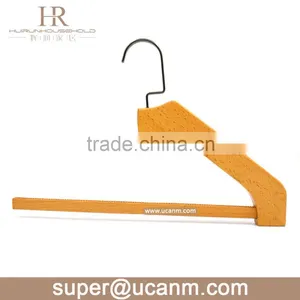 HRW-G362N Beech Wooden Pant Hanger thumbnail-1