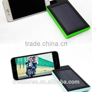 Waterproof IP68 Solar Cellphone Charger 10000mah Portable Solar Power Bank With Dual USB thumbnail-2