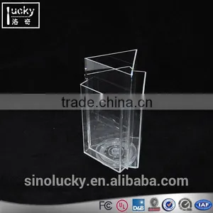 Acrylic Advertising Brochure Rotating Acrylic Hotel Brochure Holder thumbnail-4