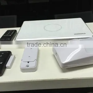 HongHui A1 GSM SMS Alarm Wireless Home Burglar Security System With Remote Controller Door Magnetic Sensor PIR thumbnail-4