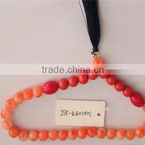 China Factory Stock Cheap Jewellery Women Necklace Arylic Bead Necklace thumbnail-2
