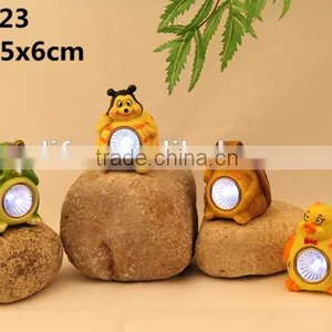 Polyresin Figurine Tortoise Solar Light Garden Light thumbnail-6