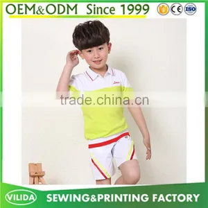 Hot Sale Summer High Quality Kindergarten Uniform New Designs Primary School Uniform thumbnail-4