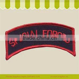 Hot Sale Wholesale Letter Logo Woven Embroidery Tag Sew-On thumbnail-1