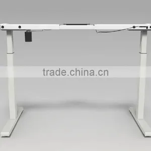Ergonomic Electric Metal Height Adjustable Office Desk/ Table/ Workstation for All Market thumbnail-3