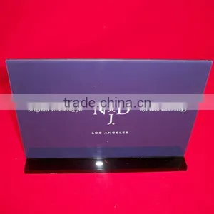 Custom T-shaped Acrylic Sign Board thumbnail-1