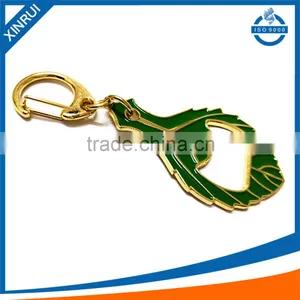 Hot Sale Top Quality Bottle Opener With Guitar Keychain Custom Metal Badge thumbnail-1