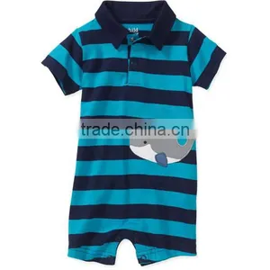 Shades of the Shore Pocket Romper Suits,Baby Boy Rompers & One-Pieces,polo Baby Boy Rompers thumbnail-2
