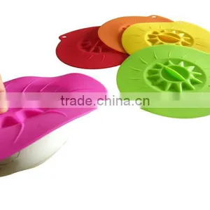 FDA&LFGB Standard Silicone Food Cover Lid Suction Cover Lid thumbnail-1