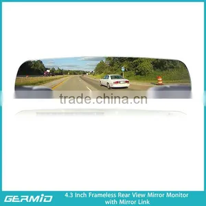 Auto Electronics Frameless Lcd Monitor Germid 4.3 Inch Mirror Monitor thumbnail-2