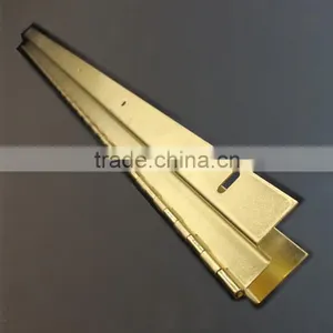 Piano Long Hinge , Special Brass Plated Piano Hinge, thumbnail-2