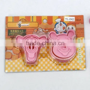 3d Stamp Cake Tools Plastic Cartoon Shaped Cookie Cutter thumbnail-1