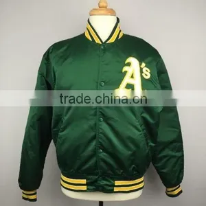 Satin Jackets / Baseball Satin Jackets / Letterman Satin Jackets thumbnail-1