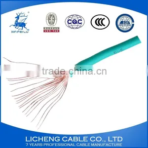 China Manufacturer Green House Wiring Copper Core PVC Insulated Flexible Wire and Cable With High Tension -BVR(6mm2) thumbnail-2