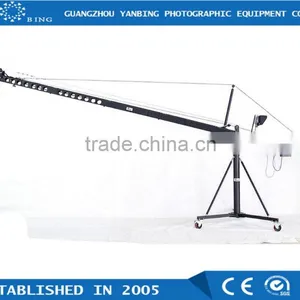Factory Supply Professional LMS 12m Triangle Jimmy Jib Crane for 15kg Video Camera thumbnail-1