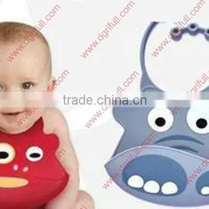 Hot Selling High Quality Silicone Baby Bib Manufacturer thumbnail-1