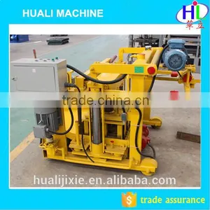 QT40-3a Portable Movable Concrete Block Machine Egg Layer for Sale thumbnail-1