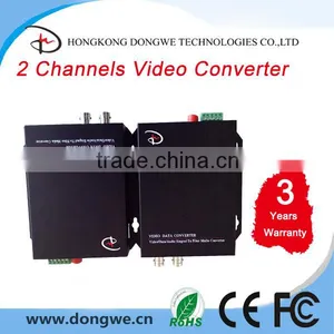 The Best for 2channels Digital Fiber Optic CCTV Video Converter, Single Mode, FC Connector, 20KM, RS485 Hot Sales! thumbnail-1