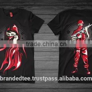 Top Girl Sexy Hot Brand Promotion Custom T-shirt Labels and Tags thumbnail-2