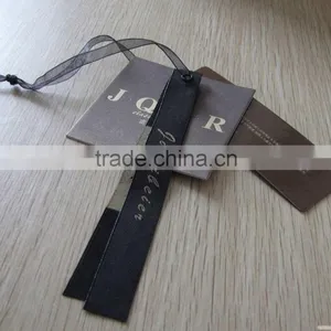 Custom Fashion Paper Hang Tag Logo Labels for Garment thumbnail-2