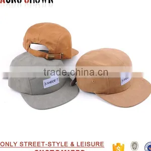 New Custom 5 Panel Suede Cap thumbnail-4
