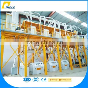 2016 Good Quality New Pingle Milling Machine 50t/24H Wheat Corn Flour Processing Production Line thumbnail-1